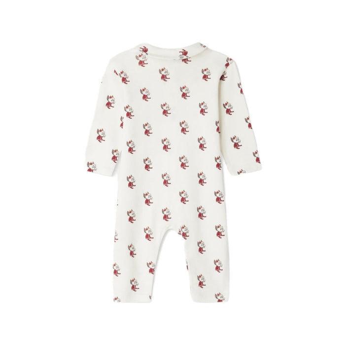 Lucky Dragon Cotton Romper