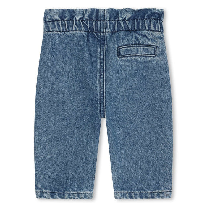 Logo Appliqué Denim Trousers