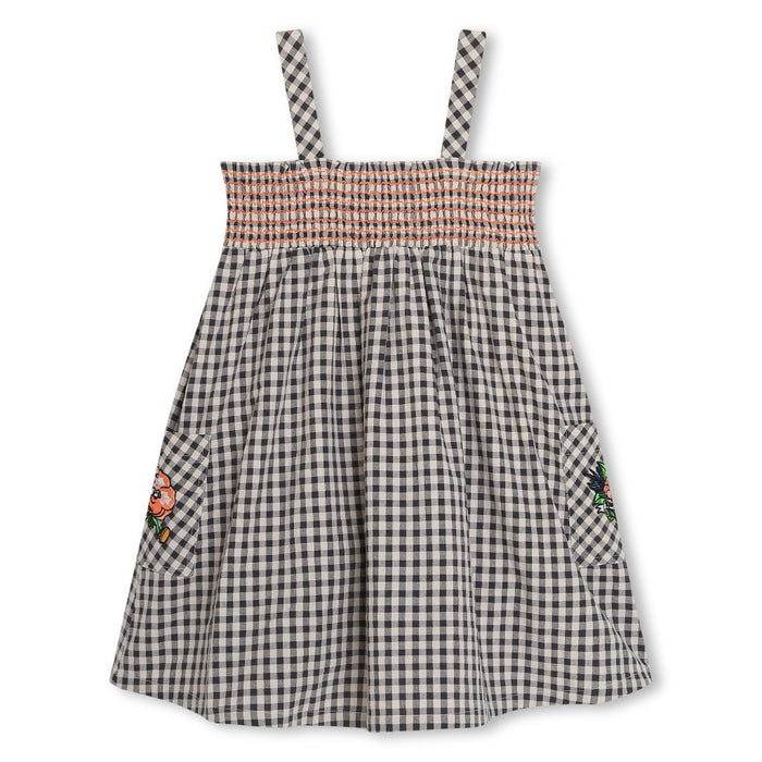 Checked Sleeveless Dress