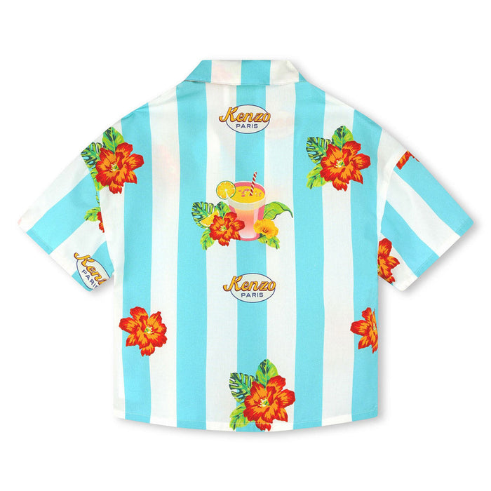 Boke Flowers Cotton Shirt