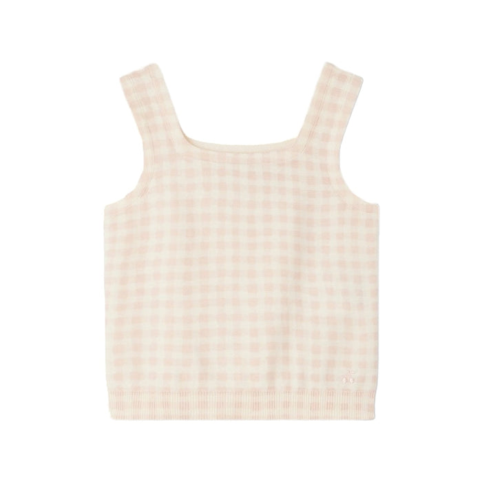 Fabelin Gingham Check Cotton Top