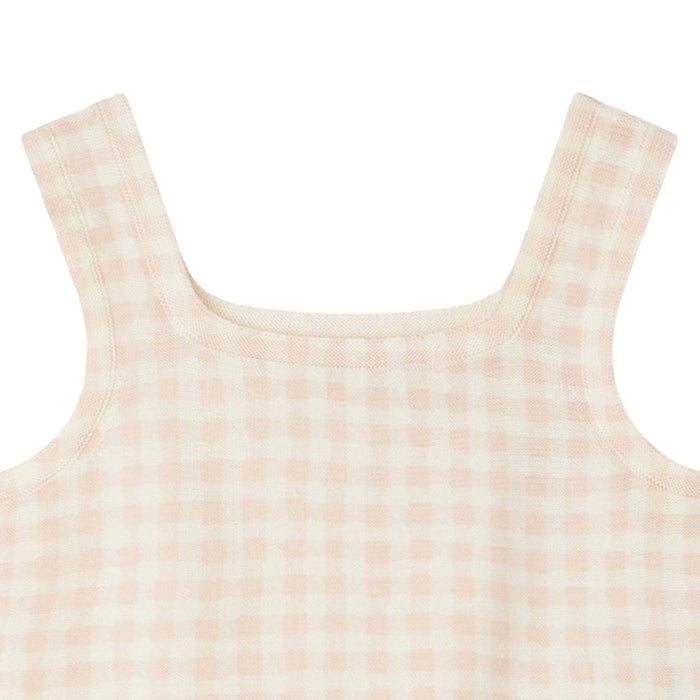 Fabelin Gingham Check Cotton Top