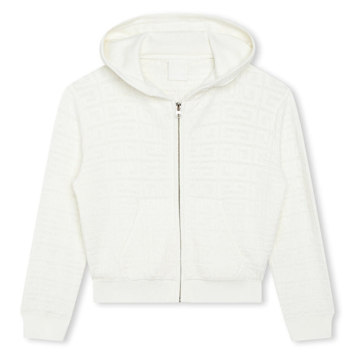 4G Jacquard Hooded Jacket