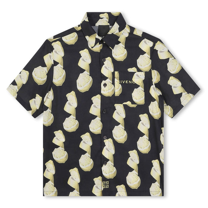 Graphic Print Short Sleeve Shirt