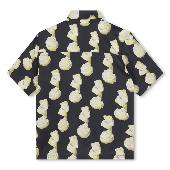 Graphic Print Short Sleeve Shirt