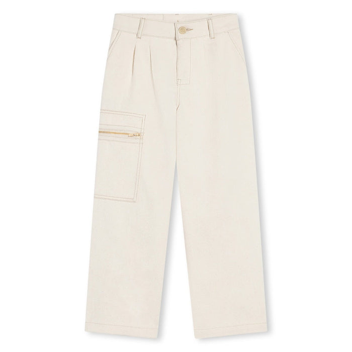 La De Nîmes Cotton Trousers