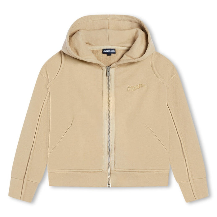 Le Camargue Cotton Zip Up Hoodie