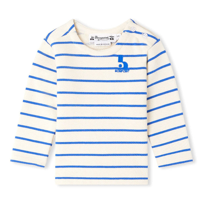 Tourbillon Striped Cotton T-shirt