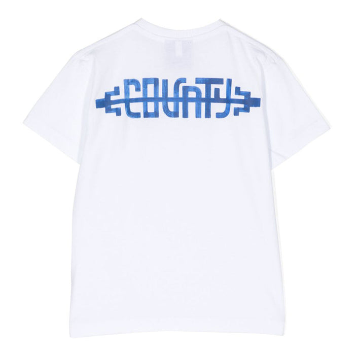 Slogan Print Cotton T-shirt