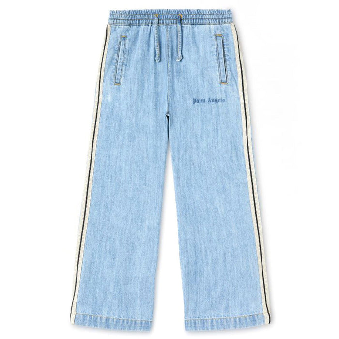 PA Track Chambray Pants Blue Blue