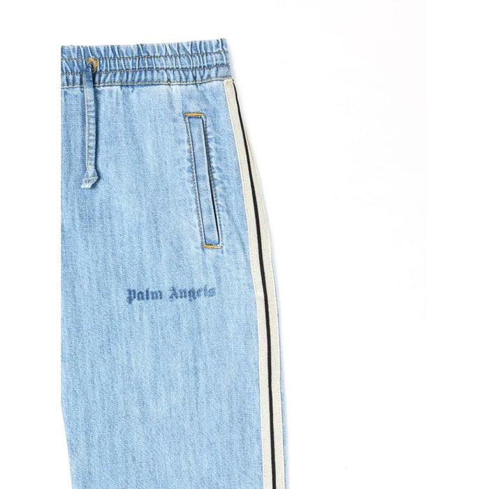 PA Track Chambray Pants Blue Blue