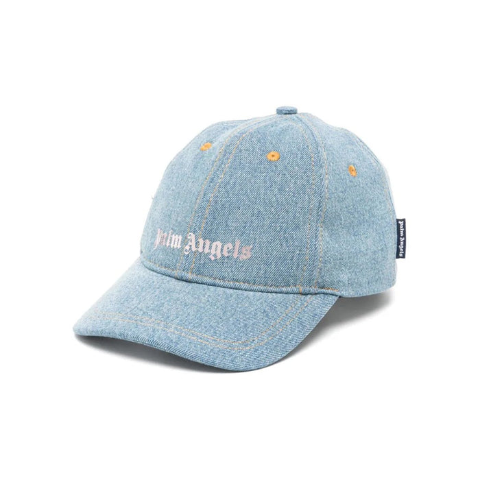 Logo Stone Denim Baseball Cap