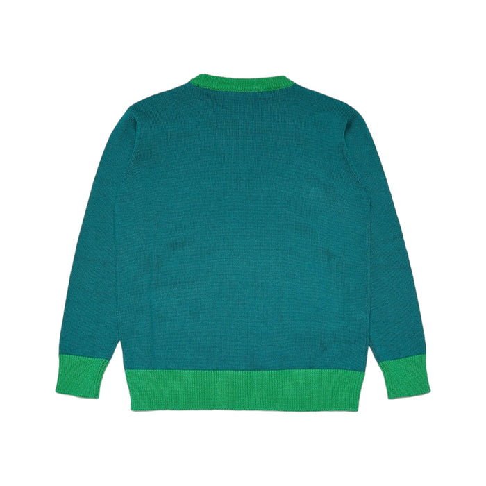 Logo Intarsia Cotton Jumper