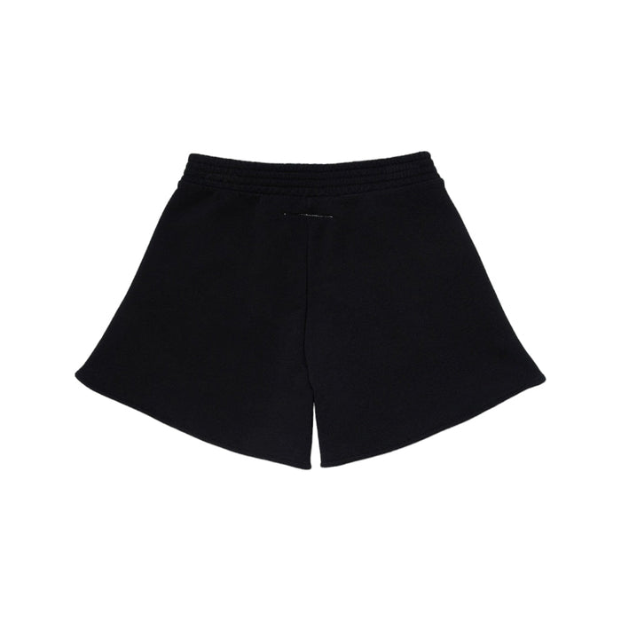 Numbers Motif Cotton Track Shorts