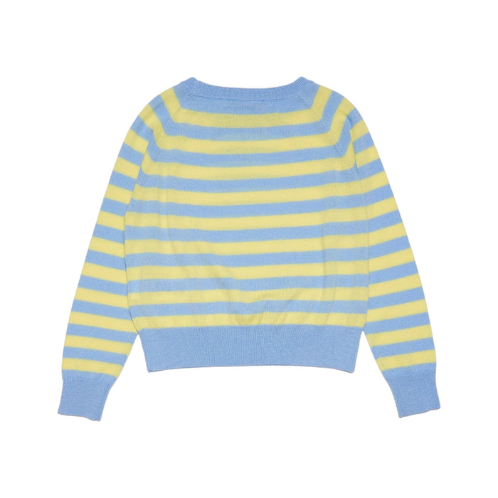 Heart Detail Striped Jumper