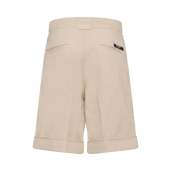 Pleated Twill Tailored Shorts