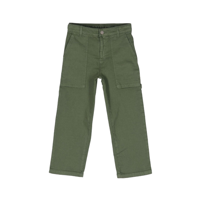 Mid Rise Straight Leg Trousers