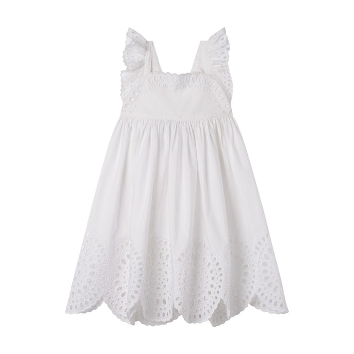 Broderie Anglaise Cotton Dress