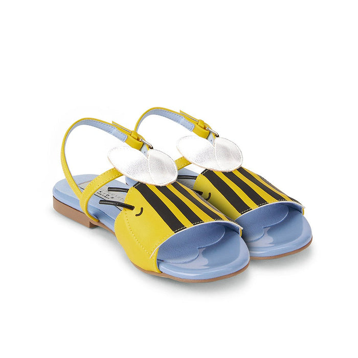 Bumblebee Faux Leather Sandals