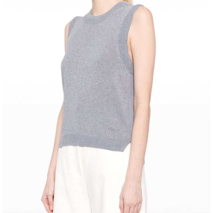 Round Neck Knit Vest