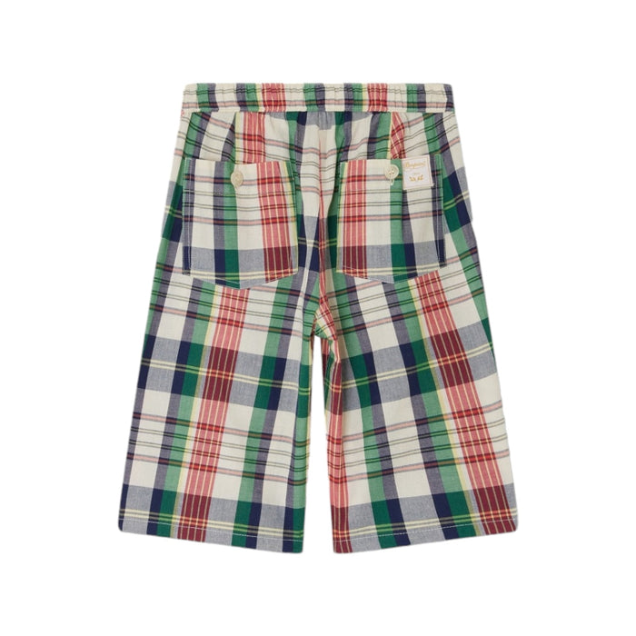 Conway Checked Cotton Shorts