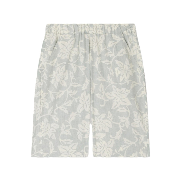 Conway Floral Print Cotton Shorts