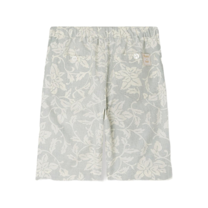 Conway Floral Print Cotton Shorts