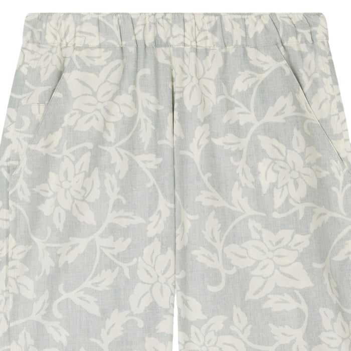 Conway Floral Print Cotton Shorts