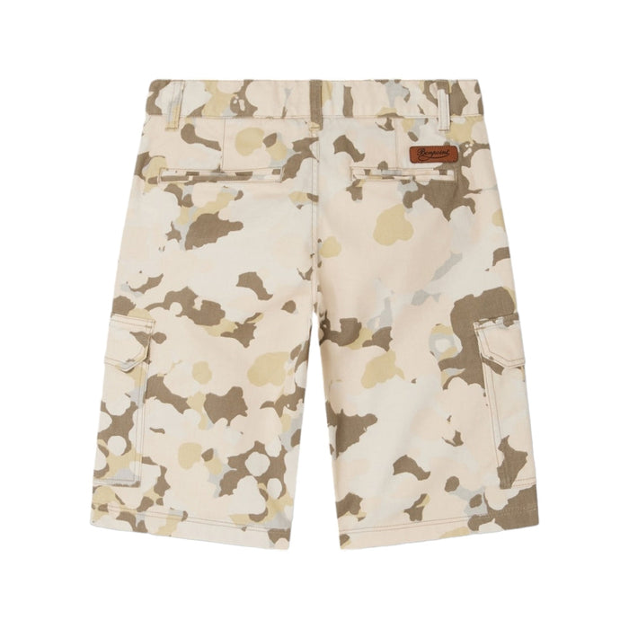 Caiman Camouflage Print Shorts