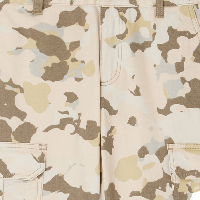 Caiman Camouflage Print Shorts