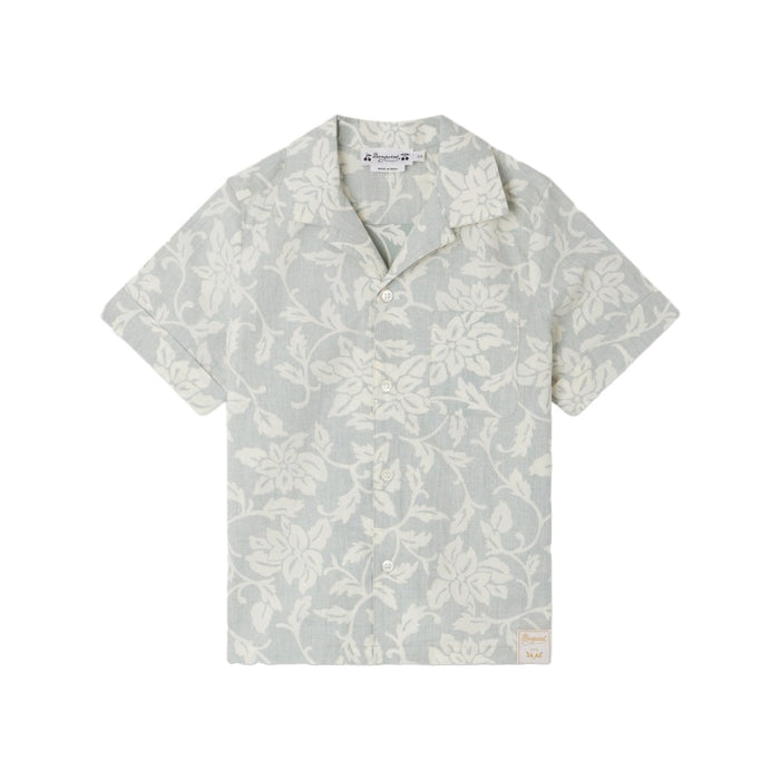 Steve Floral Print Cotton Shirt