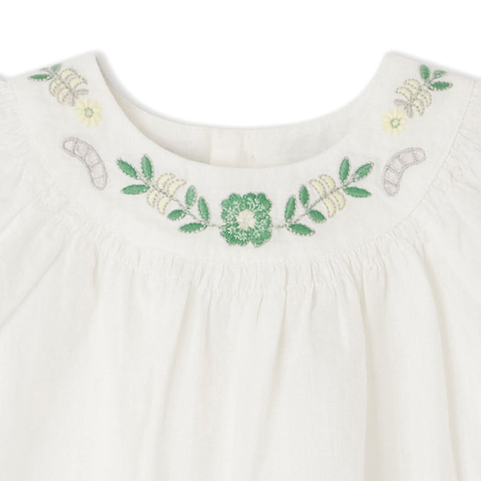 Lala Floral Embroidered Blouse