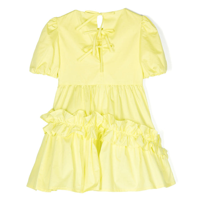 Ruffled Poplin Dress