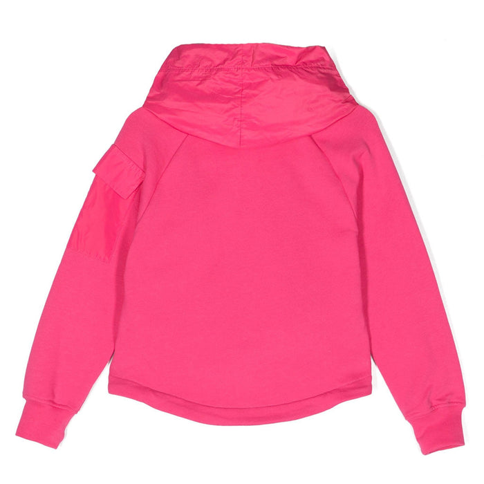 Drawstring Hem Cotton Hoodie