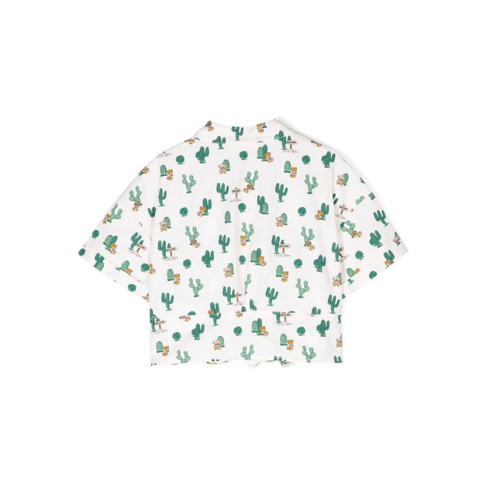 Cactus Print Cotton Shirt