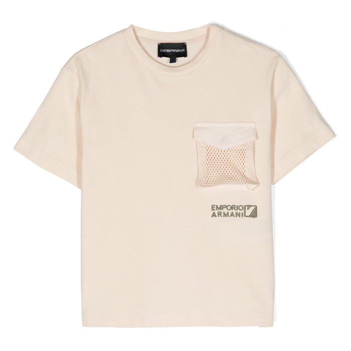 Flap Pocket Cotton T-Shirt