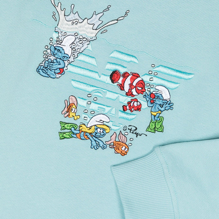 X Smurfs Cotton Sweatshirt