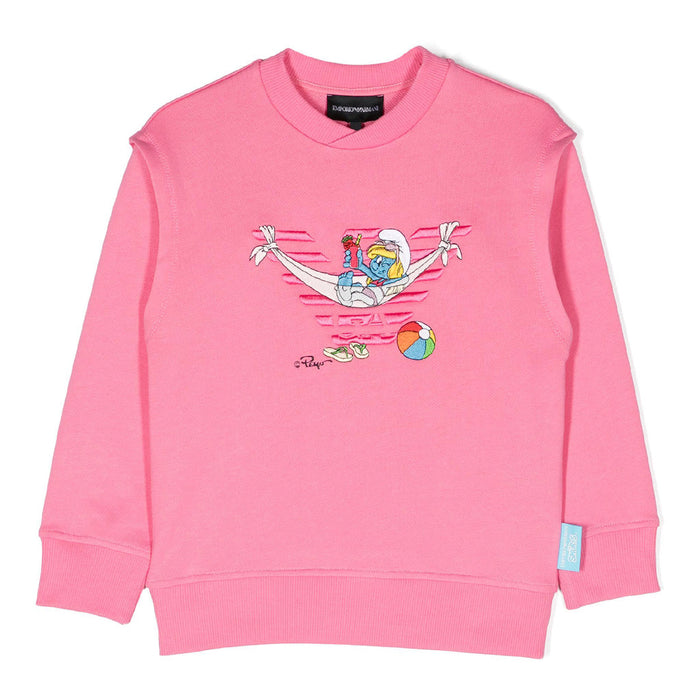 X Smurfs Cotton Sweatshirt