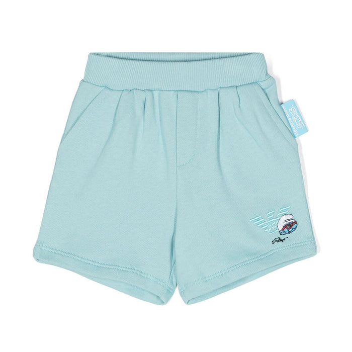 X Smurfs Cotton Track Shorts