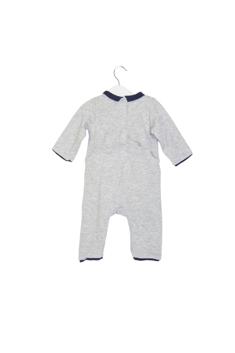 A Grey Jumpsuits from Jacadi in size 3-6M for boy. (Back View)