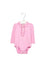 A Pink Bodysuits from Ralph Lauren in size 3-6M for girl. (Front View)