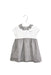 A Grey Short Sleeve Dresses from Il Gufo in size 6-12M for girl. (Front View)