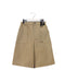 A Beige Shorts from little Mo & Co. in size 7Y for girl. (Front View)