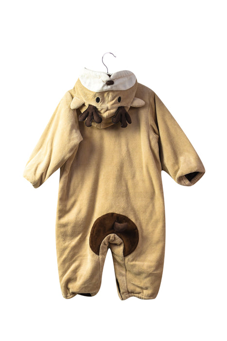 A Brown Halloween Costumes from Chickeeduck in size 12-18M for boy. (Back View)