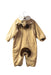 A Brown Halloween Costumes from Chickeeduck in size 12-18M for boy. (Back View)