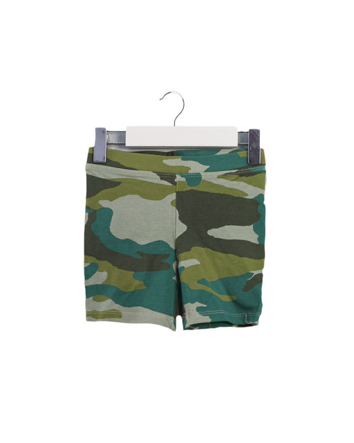 A Green Shorts from Crewcuts in size 5T for girl. (Front View)