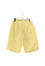 A Yellow Casual Pants from Loretta Caponi in size 3T for boy. (Front View)