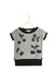 A Grey Short Sleeve Tops from Bonpoint in size 4T for girl. (Front View)