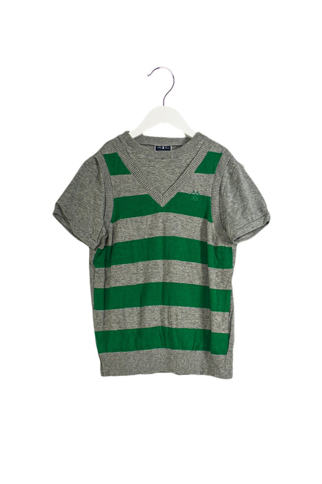 A Grey Short Sleeve Tops from Nicholas & Bears in size 10Y for boy. (Front View)