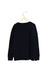 A Navy Crewneck Sweatshirts from Crewcuts in size 8Y for girl. (Back View)